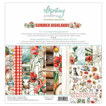 Minyay Summer Highlands, 12x12 Paper Collecton
