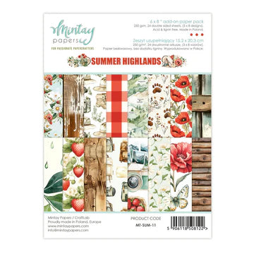 Mintay Summer Highlands 6x8 Paper Pad