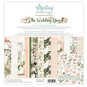 Mintay The Wedding Day 12x12 Paper Collection
