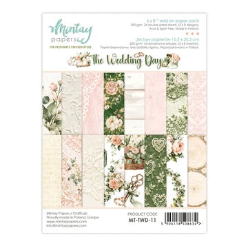 Mintay The Wedding Day 6x8 Paper Pack