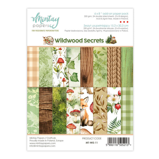 Mintay Wildwood Secrets 6x8 Paper Pad