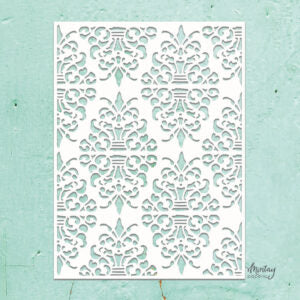 Mintay Decorative Stencil Damask
