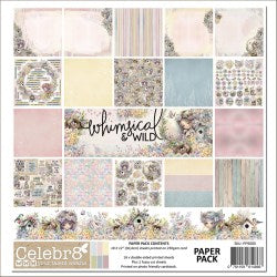 Celebr8 Whimsical & Wild 12x12 Paper Pack