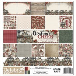 Celebr8 Paper Pack Christmas Cheer 12x12