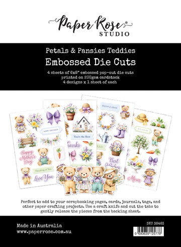 Paper Rose, Petals & Pansies Die Cuts