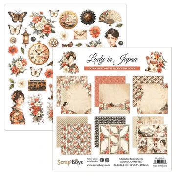 Scrap Boys Lady in Japan 12x12 Collection