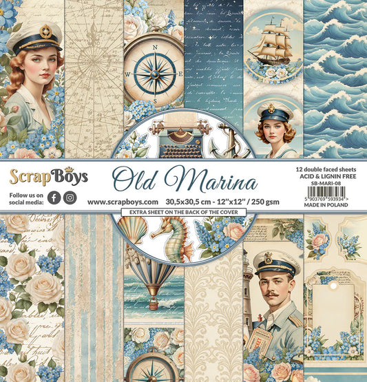Scrapboys Old Marine Collection 12x12