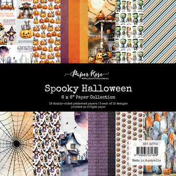 Paper Rose Spooky Halloween Paper Collection 6x6