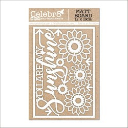 Celebr8 Sunlit Dreams Chipboard