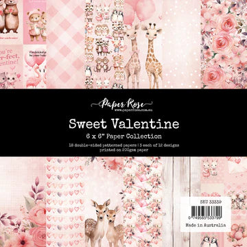 Paper Rose Sweet Valentine 6x6 Paper Collection