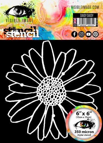 Visible Image Daisy Daisy - Stencil