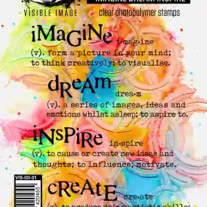 Visible Image Stamps, Dream, Inspire, Create