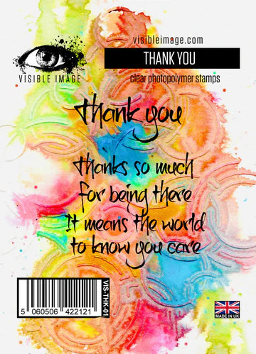 Visible Image, Thank you Stamp