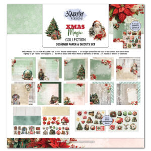 3 Quarter Design Xmas Magic Collection 12x12