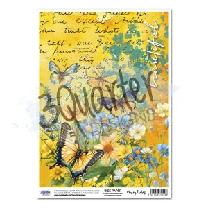 3 Quarter Design Honey Fields Rice Paper