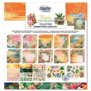 3 Quarter Design Tropic Excursion Collection 12x12