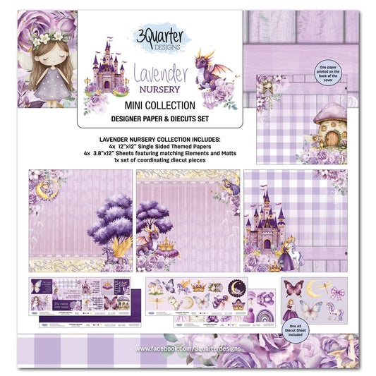 3 Quarter Design Lavender Nursery Collection