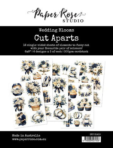 Paper Rose Cut Aparts - Wedding Blooms