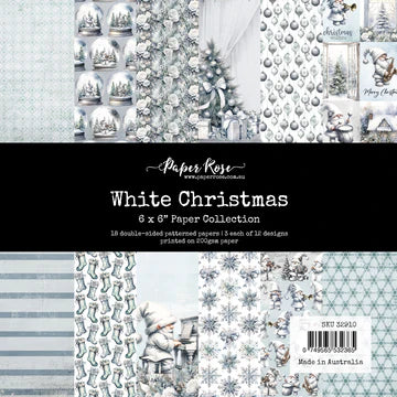 Paper Rose White Christmas Collection 6x6
