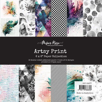 Paper Rose Artsy Print Collection 6x6