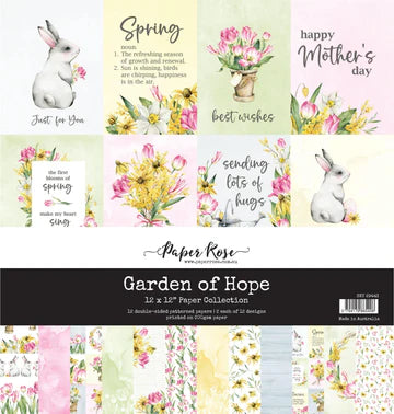 Paper Rose Garden of Hope Paper Collection 12x12