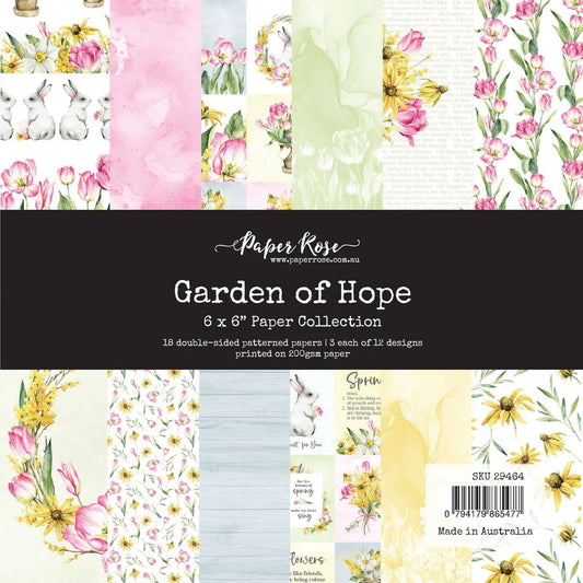 Paper Rose Garden of Hope Paper Collection 6x6