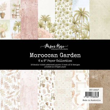 Paper Rose Moroccan Garden Paper Collection 6x6