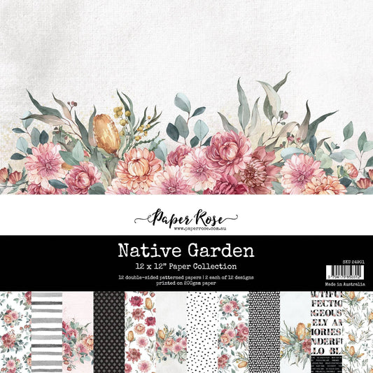 Paper Rose Collection Native Garden 12x12