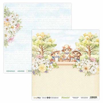 Scrap Boys  Picnic 12x12 Single Sheet