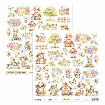 Scrap boys Picnic  12x12 Single Sheet