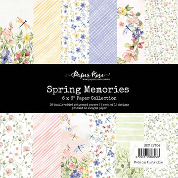 Paper Rose Spring Memories Paper Collection 6x6