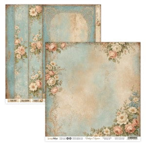 Scrap Boys Vintage Elegance 12x12 Single Sheet Paper