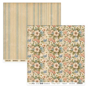 Scrap Boys Vintage Elegance 12x12 Single Sheet Paper