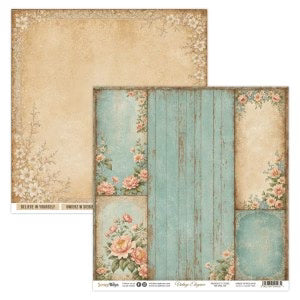 Scrap Boys Vintage Elegance 12x12 Single Sheet Paper